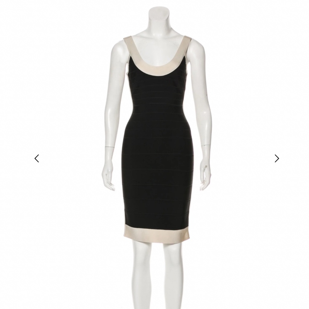 Herve Leger Gwyneth Bandage Dress, size large